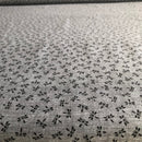 POPELINE DI COTONE FANTASIA - 093 LIBELLULA FONDO GRIGIO