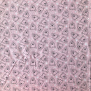 COTONE 100% - 117 ORSETTO STELLINA FONDO ROSA