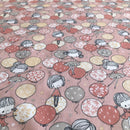 COTONE 100% - 120 BIMBA BALLERINA PALLONCINI FONDO ROSA