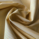 COTONE 100% - 128 MINI RIGA GIALLO 1MM