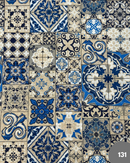 COTONE ARREDAMENTO - 131 MATTONELLE/MAIOLICHE BLU