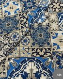 COTONE ARREDAMENTO - 131 MATTONELLE/MAIOLICHE BLU