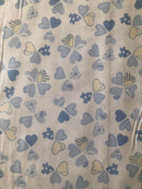 COTONE 100% - 134 CUORICINO FANTASIA - DUE VARIANTI