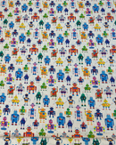 COTONE 100% - 175 ROBOT COLORATI