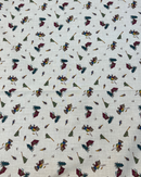 COTONE 100% - 182 ORSETTO IN MONTAGNA FONDO BEIGE CHIARO H110CM