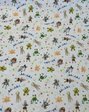 COTONE 100% - 185 PUPAZZETTI CON GHIRLANDE