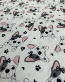 COTONE 100% - 194 BULLDOG FIOCCHETTO A POIS