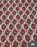 08 PIZZO RASCHEL FIORE ROSSO E NERO