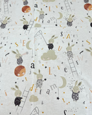 COTONE 100% H 240CM - 218 CONIGLIETTO STELLINE DREAM LOVE