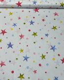 COTONE 100% - 227 STELLA E POIS ROSA