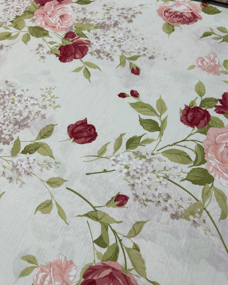 COTONE 100% - 235 FIORE SANDERSON ROSA