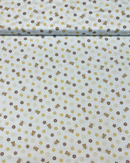 COTONE 100% - 240 ORSETTO BEIGE FONDO MICROPOIS