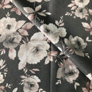 COTONE ARREDAMENTO - 248 ROSA FONDO GRIGIO DUE VARIANTI