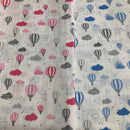 GARZA DI COTONE - 094 MONGOLFIERA NUVOLETTA - DUE VARIANTI