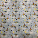 GARZA DI COTONE - 093 UNICORNO E ARCOBALENO - DUE VARIANTI