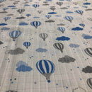 GARZA DI COTONE - 094 MONGOLFIERA NUVOLETTA - DUE VARIANTI