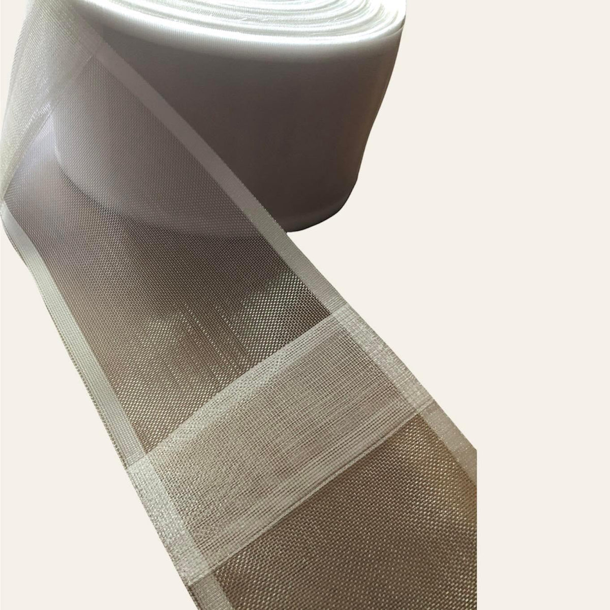 Fascia Per Tenda Con Passante Per Bastone - Nastro Riloga Con Fascette, Altezza 10 Cm - Foto 7