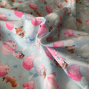 MISTO COTONE - 103 UNICORNO VOLPE FONDO CELESTE