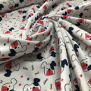 JERSEY DI COTONE - CANE WOFF DUE VARIANTI