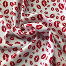 MON-119 BACIO ROSSO FONDO BIANCO