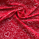 MON-079 CORNICE CUORE FONDO ROSSO
