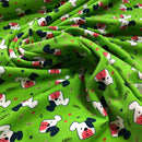 JERSEY DI COTONE - CANE WOFF DUE VARIANTI