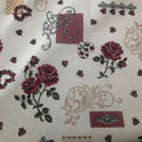 COTONE ARREDAMENTO - 291 ROSA BORDEAUX SHABBY