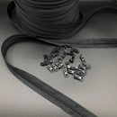 CERNIERA A METRO - CERNIERA E CURSORI N7 NERO