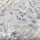 COTONE ARREDAMENTO - 296 FIORI FONDO MELANGE DUE VARIANTI