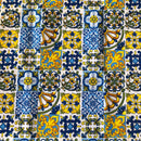 COTONE ARREDAMENTO - MATTONELLE BLU 298