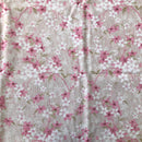 COTONE ARREDAMENTO - 296 FIORI FONDO MELANGE DUE VARIANTI