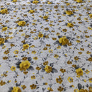 COTONE ARREDAMENTO - 304 ROSELLINE GIALLE