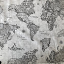 COTONE ARREDAMENTO - 312 MAPPAMONDO GRIGIO