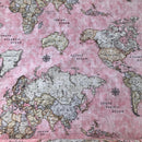 COTONE ARREDAMENTO - 310 MAPPAMONDO ROSA