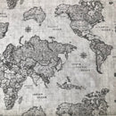 COTONE ARREDAMENTO - 312 MAPPAMONDO GRIGIO