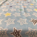 COTONE ARREDAMENTO - 315 STELLINE POIS FONDO CELESTE