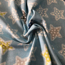 COTONE ARREDAMENTO - 315 STELLINE POIS FONDO CELESTE