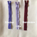 CERNIERA LAMPO 20 CM - VARI COLORI