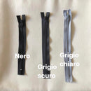 CERNIERA LAMPO 20 CM - VARI COLORI