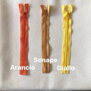 CERNIERA LAMPO 20 CM - VARI COLORI