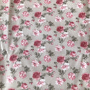 COTONE ARREDAMENTO - 110 ROSE BORDEAUX FONDO BEIGE