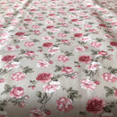 COTONE ARREDAMENTO - 110 ROSE BORDEAUX FONDO BEIGE