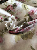 COTONE ARREDAMENTO - 945 ROSA MEDIA FONDO PANNA