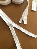 CERNIERA LAMPO NAUTICA - 3.50MT BIANCA