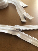 CERNIERA LAMPO NAUTICA - 3.50MT BIANCA