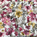 COTONE ARREDAMENTO - 319 FIORI E FARFALLE COLORATE