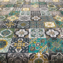 COTONE ARREDAMENTO - 334 MATTONELLE GRIGIO E VERDE