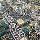 COTONE ARREDAMENTO - 334 MATTONELLE GRIGIO E VERDE