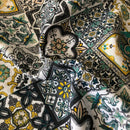 COTONE ARREDAMENTO - 334 MATTONELLE GRIGIO E VERDE