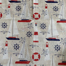 COTONE ARREDAMENTO - 339 BARCA FONDO PANNA